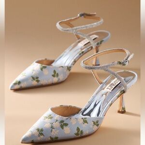 Badgley Mischka Autumn Jacquard Pumps